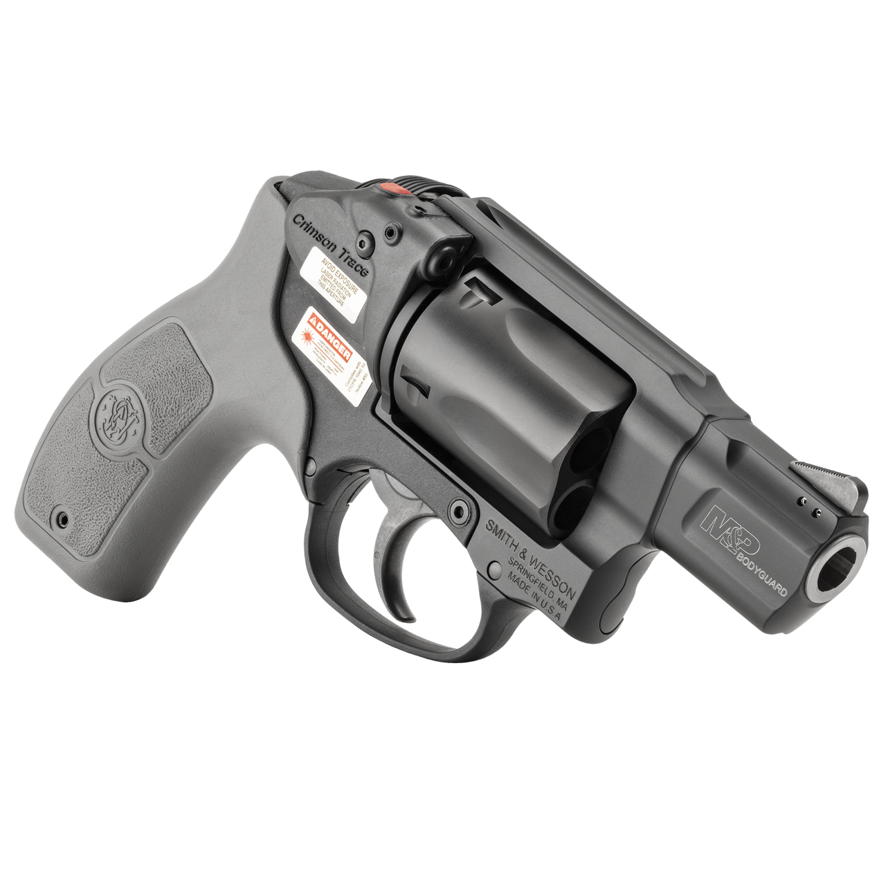 Smith & Wesson MP Bodyguard 38 Special Revolver with Crimson Trace Integrated Laser