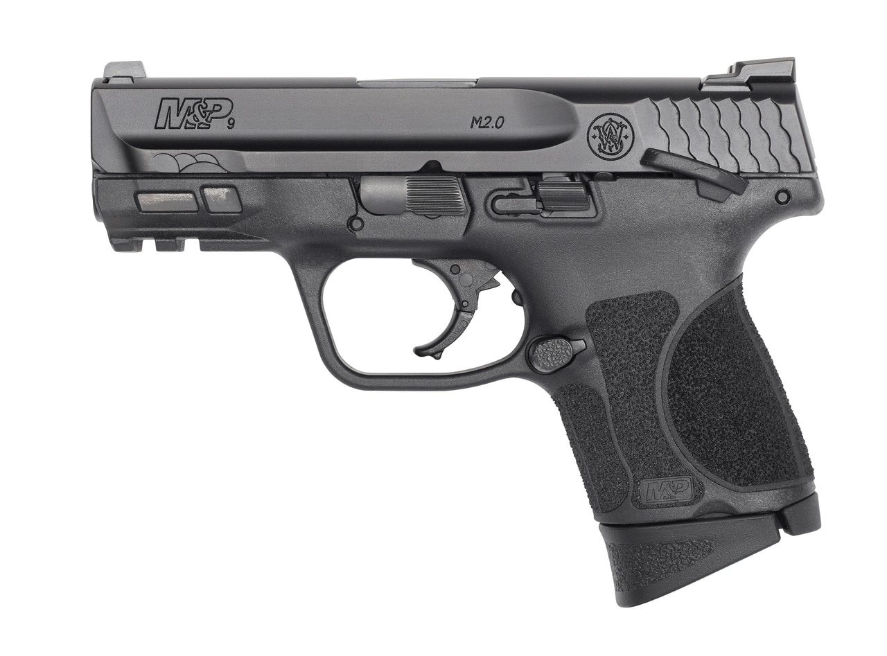 Smith & Wesson M&P M2.0 Subcompact 9mm, 3.6" Barrel, Thumb Safety, 3 Dot Sights, 2x10rd Mags, MA Compliant