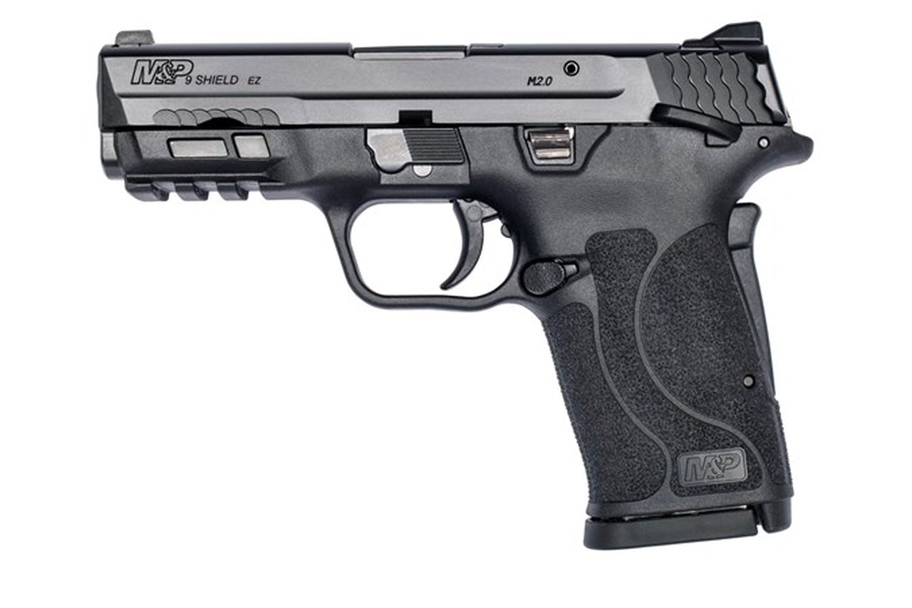 Smith & Wesson M&P Shield M2.0 9mm, 3.1" Barrel, Black, Manual Safety, 8rd Smith & Wesson