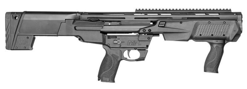 Smith & Wesson M&P12 Bullpup Pump-Action 12 Ga, 19" Barrel, 3", Chamber, Black, 6rd/7rd Smith & Wesson