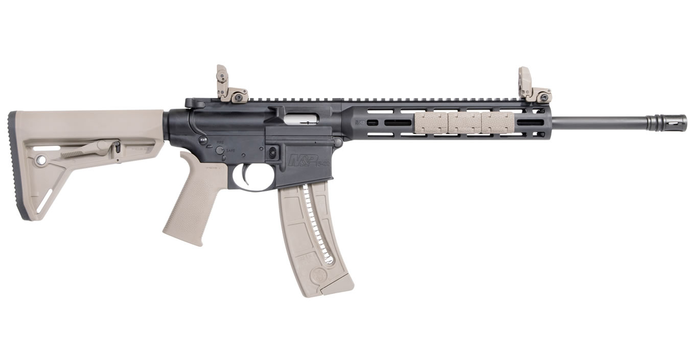 Smith & Wesson M&P15-22 Sport 22LR Magpul MOE SL Flat Dark Earth (FDE) Rimfire Rifle