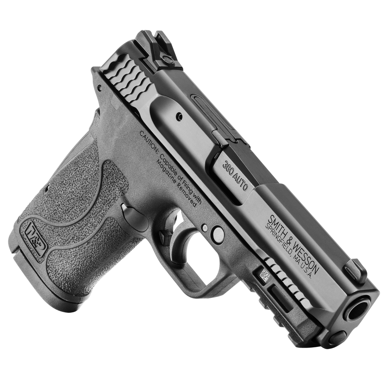 Smith & Wesson M&P380 Shield EZ Performance Center 380 ACP Pistol with Black Ported Barrel