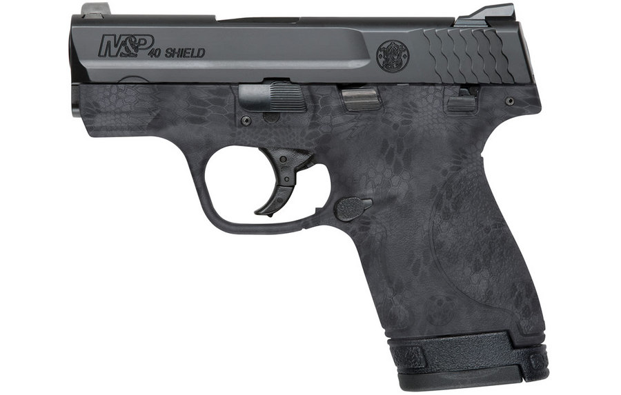 Smith & Wesson M&P40 Shield 40 S&W with Kryptek Typhon Finish