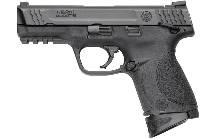 Smith & Wesson M&P45C 45 ACP Compact Size Centerfire Pistol with Thumb Safety