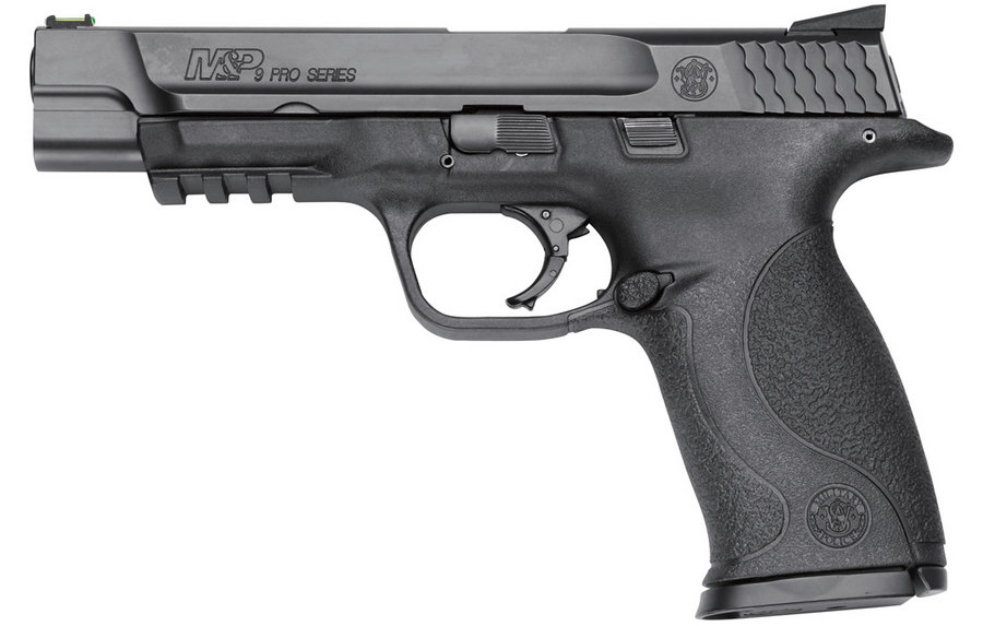 Smith & Wesson M&P9 9mm Pro Series Centerfire Pistol with Fiber Optic Sight