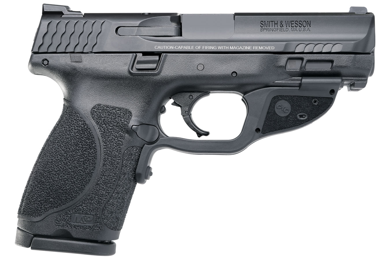 Smith & Wesson M&P9 M2.0 Compact with Crimson Trace Green Laserguard
