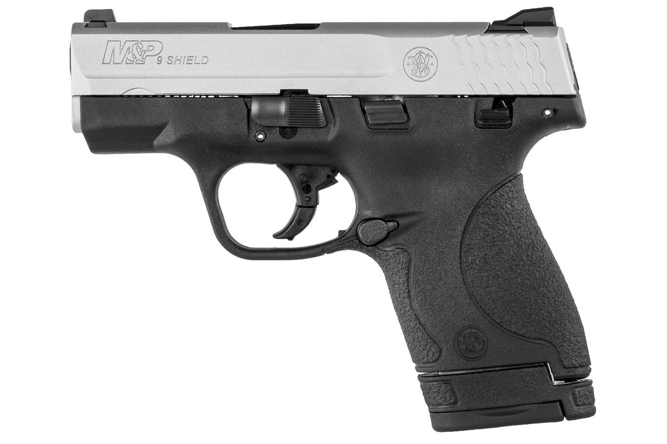 Smith & Wesson MP9 Shield 9mm Striker-Fired Pistol with Satin Aluminum Cerakote Slide