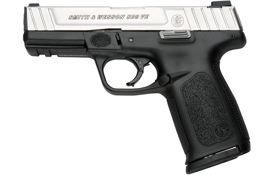 Smith & Wesson SD9 VE 9mm Two-Tone Centerfire Pistol