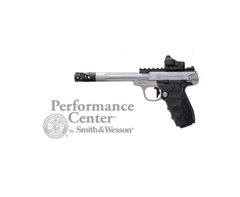 Smith & Wesson SW22 Victory 22 LR, 5.5" Barrel, Stainless Steel Frame, Black Grip, 10rd Smith & Wesson
