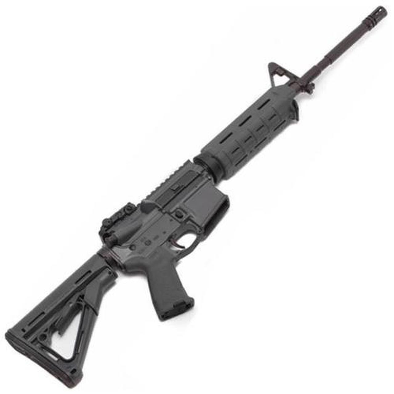 Spike's Tactical, M4LE 223/5.56 16" Barrel, Grey, MOE Grip, Magpul CTR Stock & Backup Flip Sight No Magazine