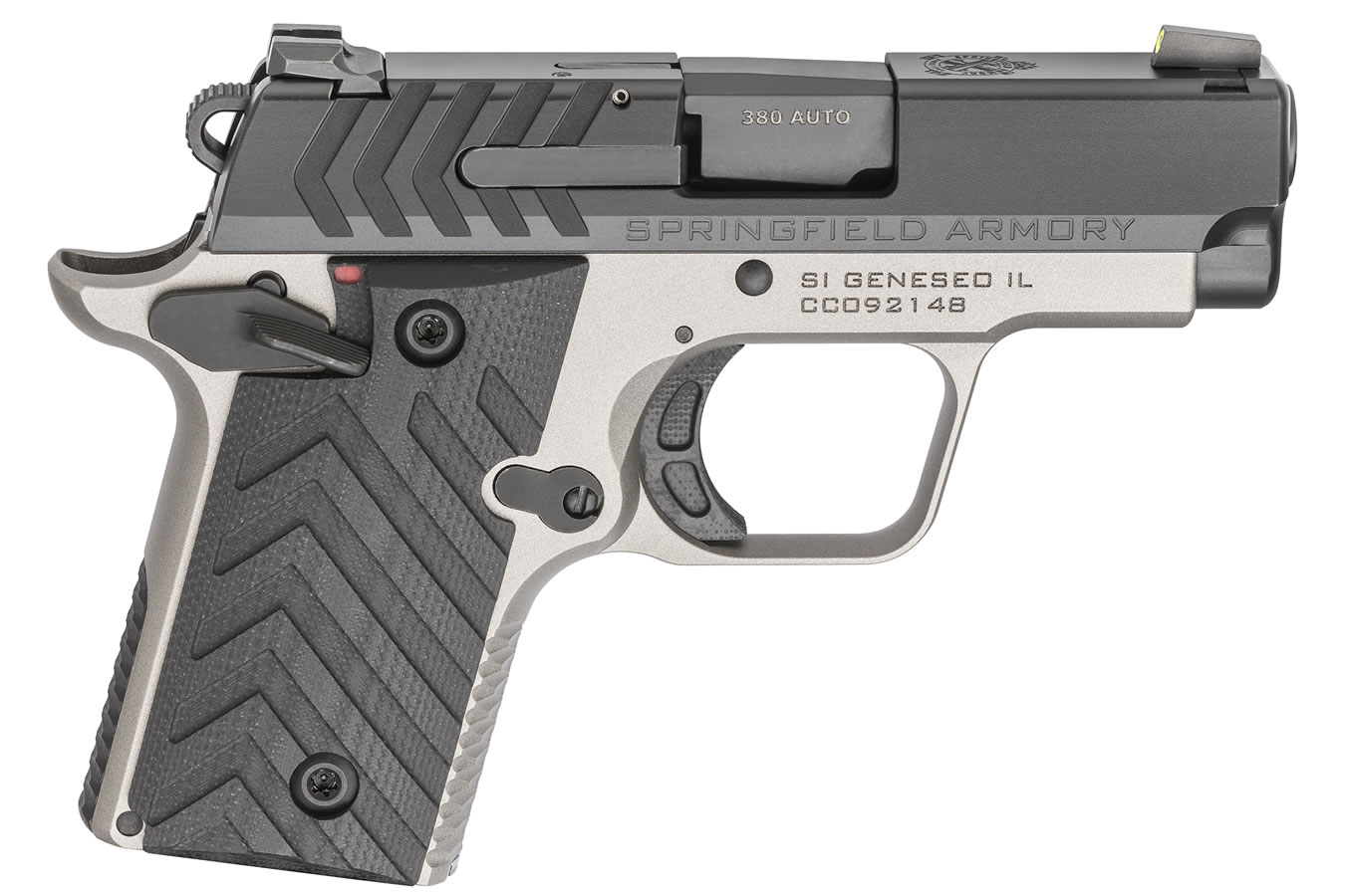 Springfield 911 .380 ACP Carry Conceal Pistol with Titanium/Black Finish