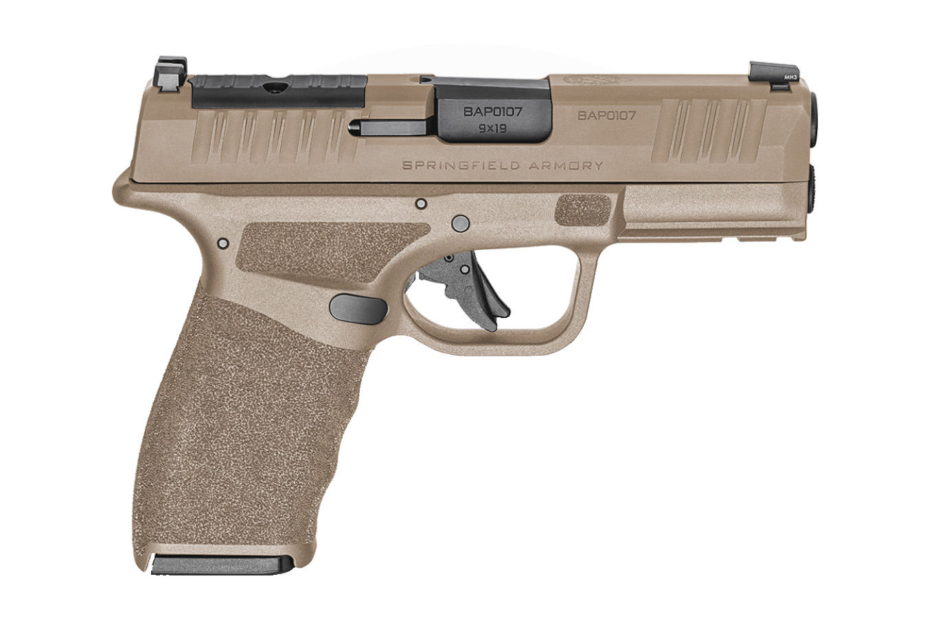 Springfield Hellcat Pro OSP Compact 9mm, 3.7" Barrel, Black, Optics Ready, 17rd Springfield Armory