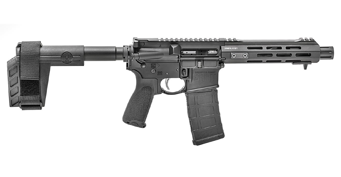 Springfield Saint 5.56mm Semi-Automatic Pistol with 7.5-Inch Barrel