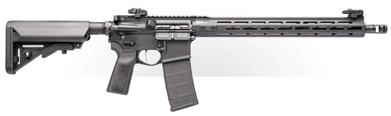 Springfield SAINT Victor AR-15 223/5.56mm, 16" Barrel, Alum Free-float Handguard, M-LOK, Flip Up Sights, 30rd Mag