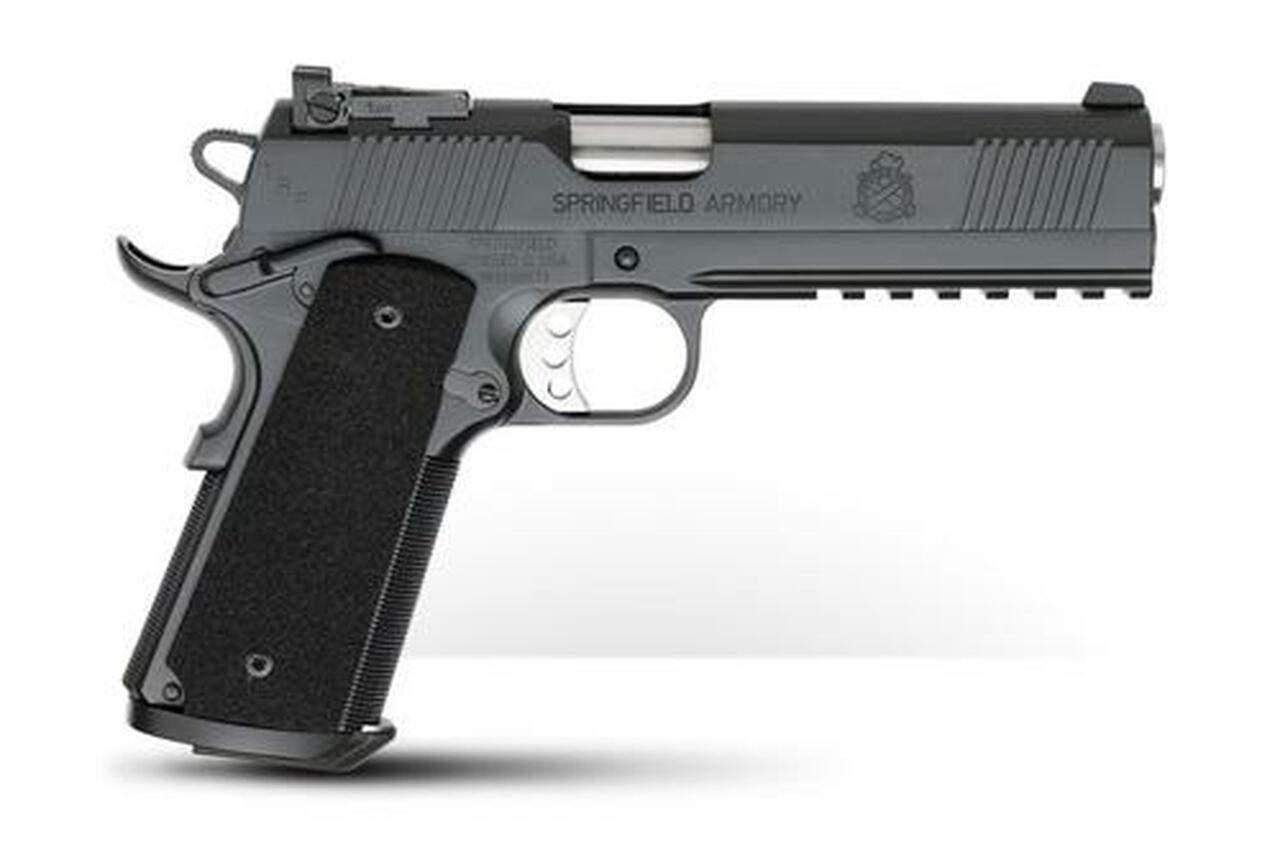 Springfield TRP Operator 45 ACP, 5", Full Length Rail, Black Armory Kote, CA Compliant Springfield Armory