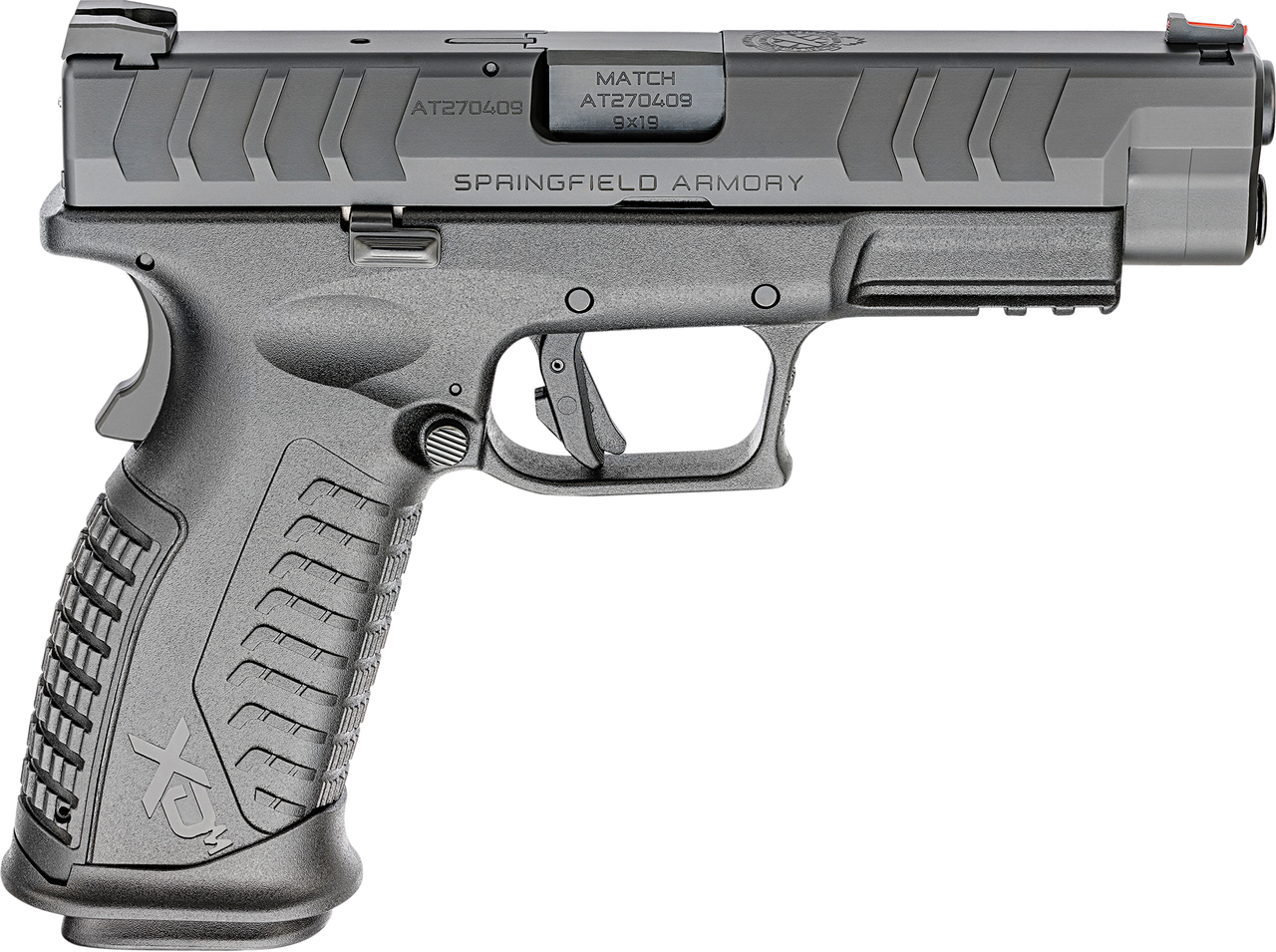 Springfield XDM Elite Full Size 9mm, 4.5" Barrel, FO Front Sight, Black, 2x 20rd Springfield Armory