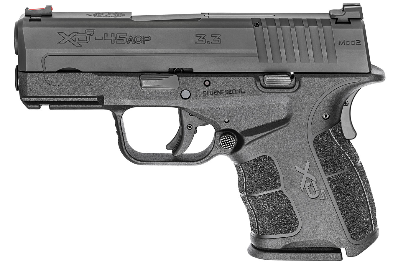 Springfield XDS Mod.2 3.3 Single Stack 9mm Gear Up Package with 5 Magazines and Range Bag
