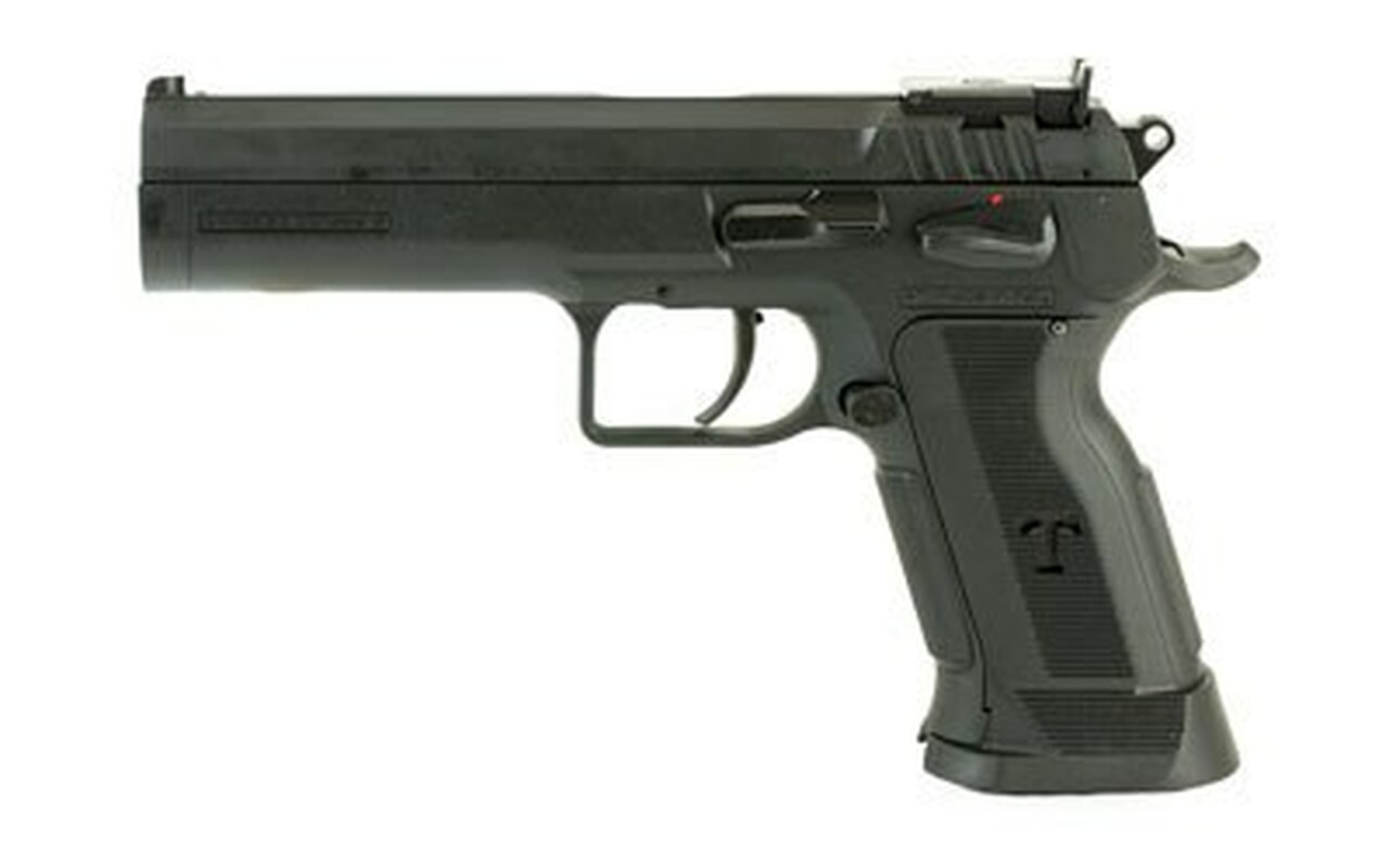 Tanfoglio EAA Witness,P Match 10MM, 4.75" Barrel, Polymer, Blue, 14Rd, Ambi Safety