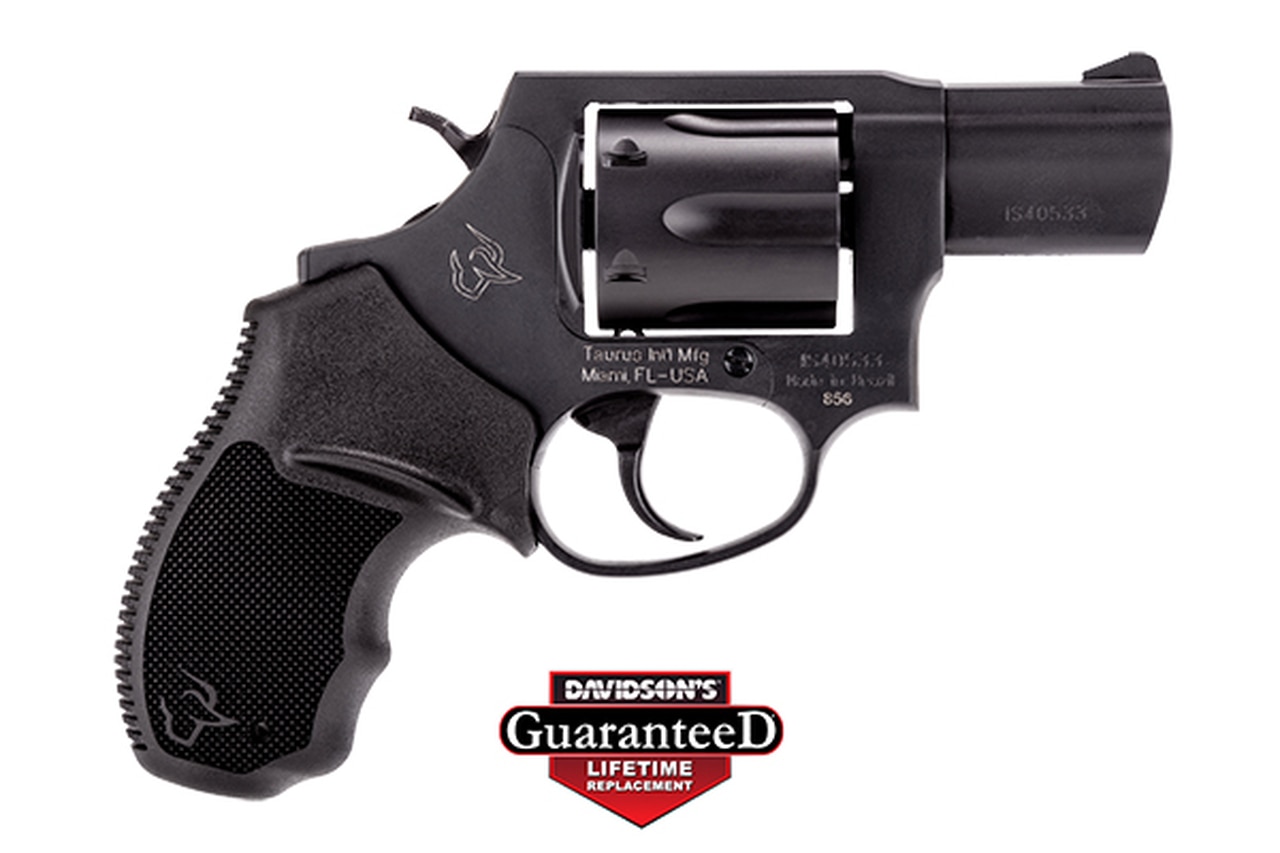 Taurus 856, Revolver 38 Special, 2" Barrel, Steel Frame, SS, Rubber Grips, 6Rd Taurus