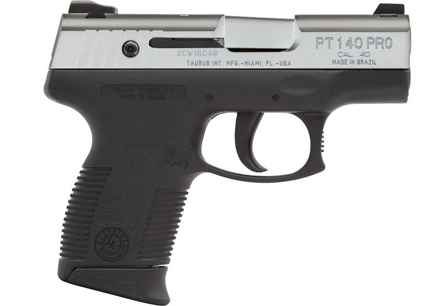 Taurus Millennium PT-140 40 S&W Stainless Steel Pistol