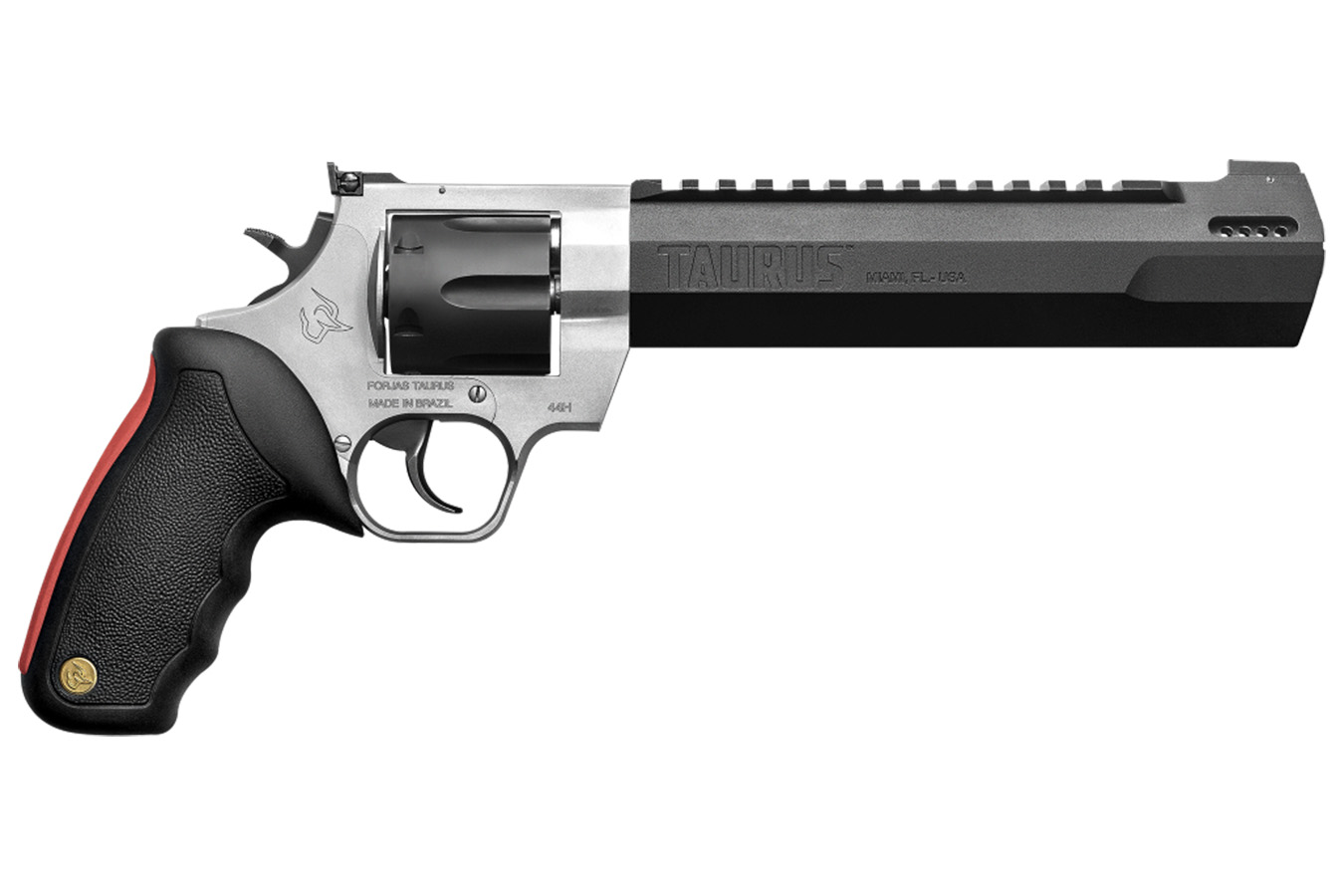 Taurus Raging Hunter 44 Mag DA/SA Revolver - Matte Stainless / Black