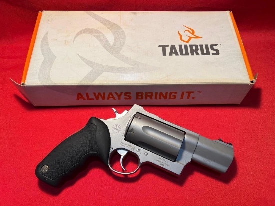 Taurus Raging Judge M513 454 Casull / 45 Colt / 410 Gauge Revolver w/ 3-Inch Barrel