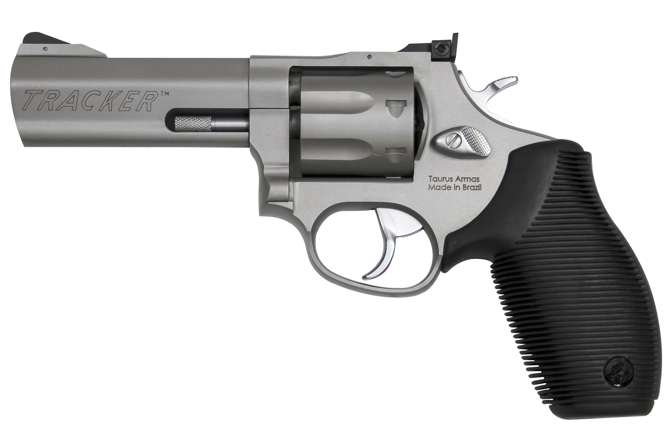 Taurus Tracker 17 .17 HMR Matte Stainless Revolver with 4 Inch Barrel