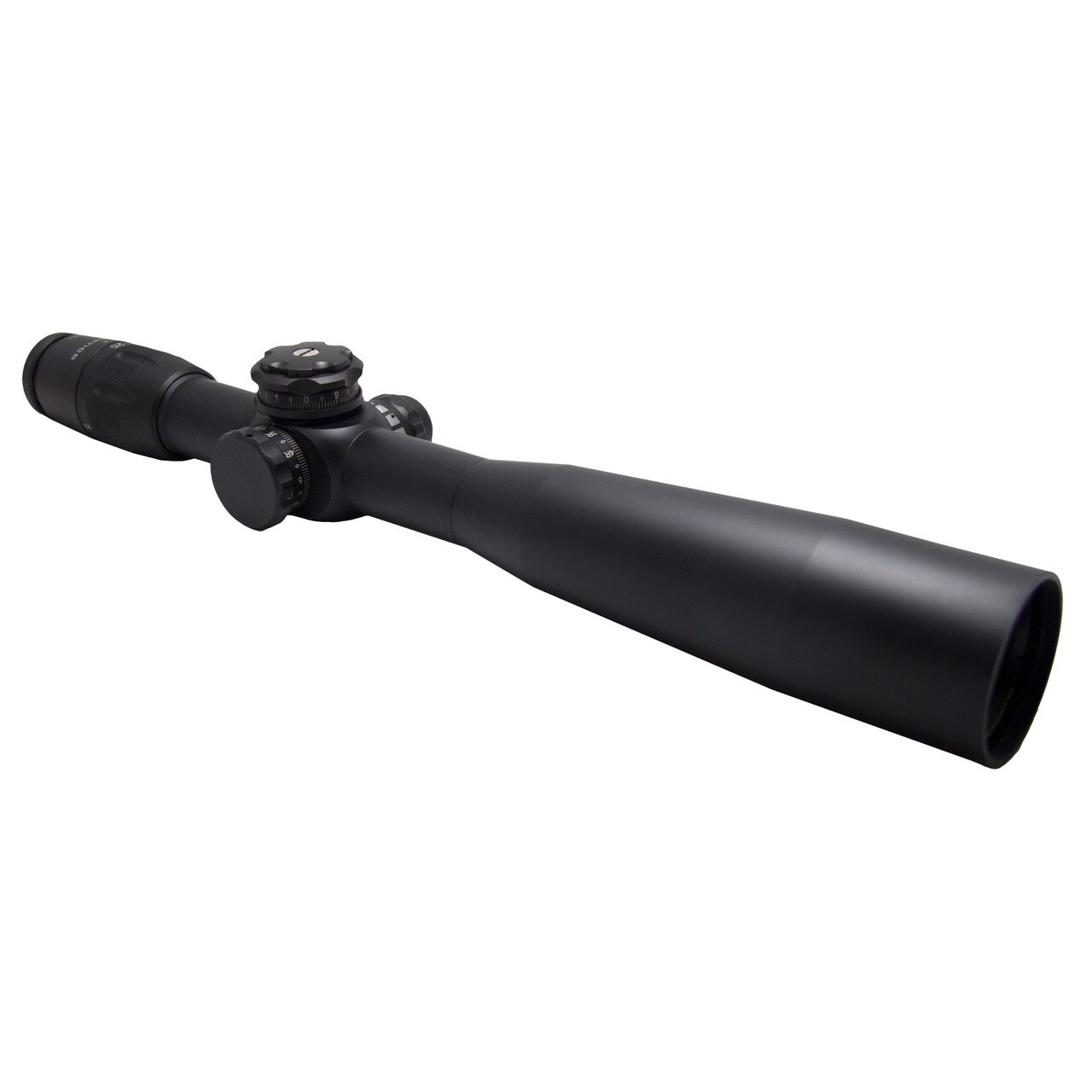 US Optics B-25 Scope, 5-25x52mm, 34mm, Digital Red FFP HORUS H37 Reticle, 100 Click Elevation Knob