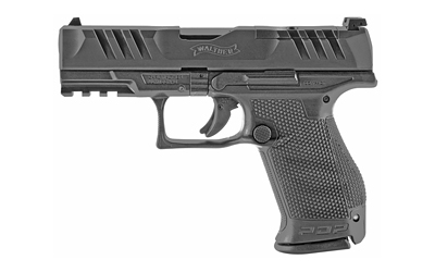 Walther PDP Compact 9mm, 4" Barrel, Black, Optic Ready, 15rd Walther