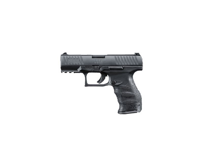 Walther PPQ M2 22 LR, 4" Barrel, Black, Fixed Sights, 12rd Walther