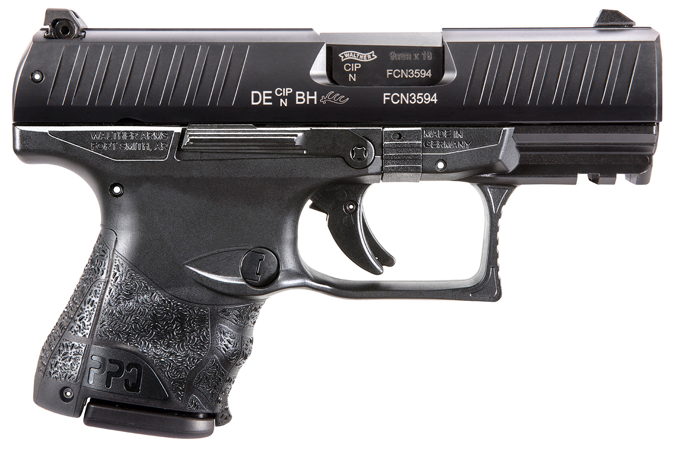 Walther PPQ M2 9mm Sub-Compact LE Edition with Three Magazines and Phosphoric Night Sights