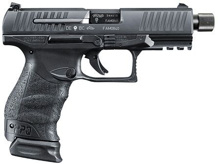 Walther PPQ M2 Navy SD 9mm 4.6" Barrel Black 1-17Rd/1-15Rd, 2 Mags Walther