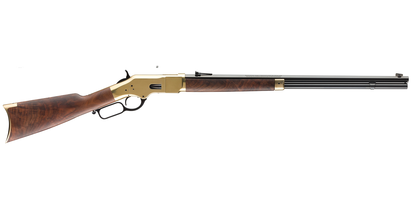 Winchester Firearms 1866 Deluxe Octagon 38 Special Lever-Action Rifle with Brass Receiver