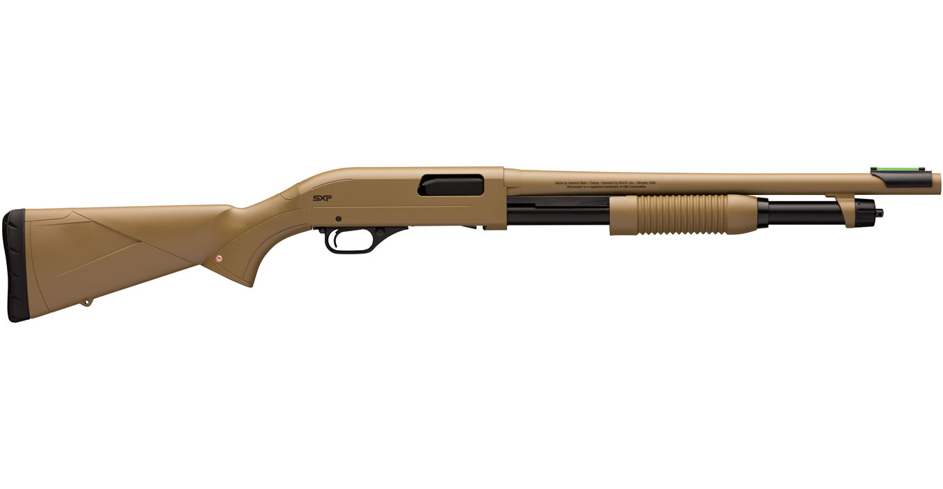 Winchester Firearms SXP Dark Earth Defender 12 Gauge Pump Shotgun