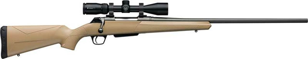 Winchester XPR Composite Rifle Package 243 Win 22" Barrel, FDE Stock, W/3-9x40 Vortex Scope Mounted